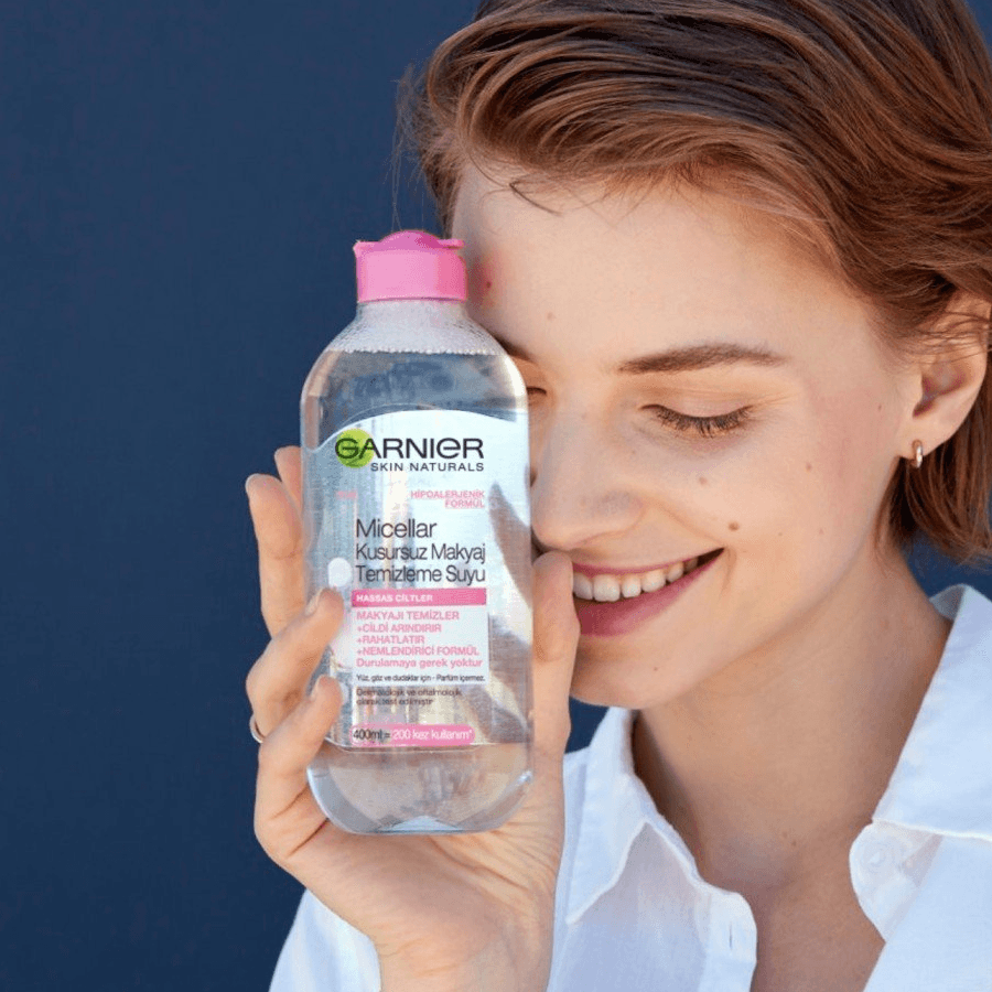 Garnier Micellar Kusursuz Makyaj Temizleme Suyu 400ml-Hassas Ciltler