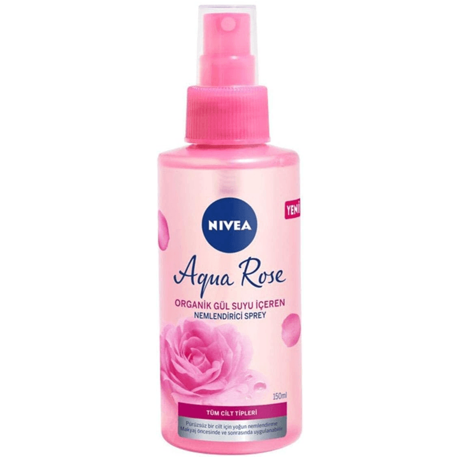 Nivea Aqua Rose Nemlendirici Yüz Spreyi 150ml-Tüm Ciltler