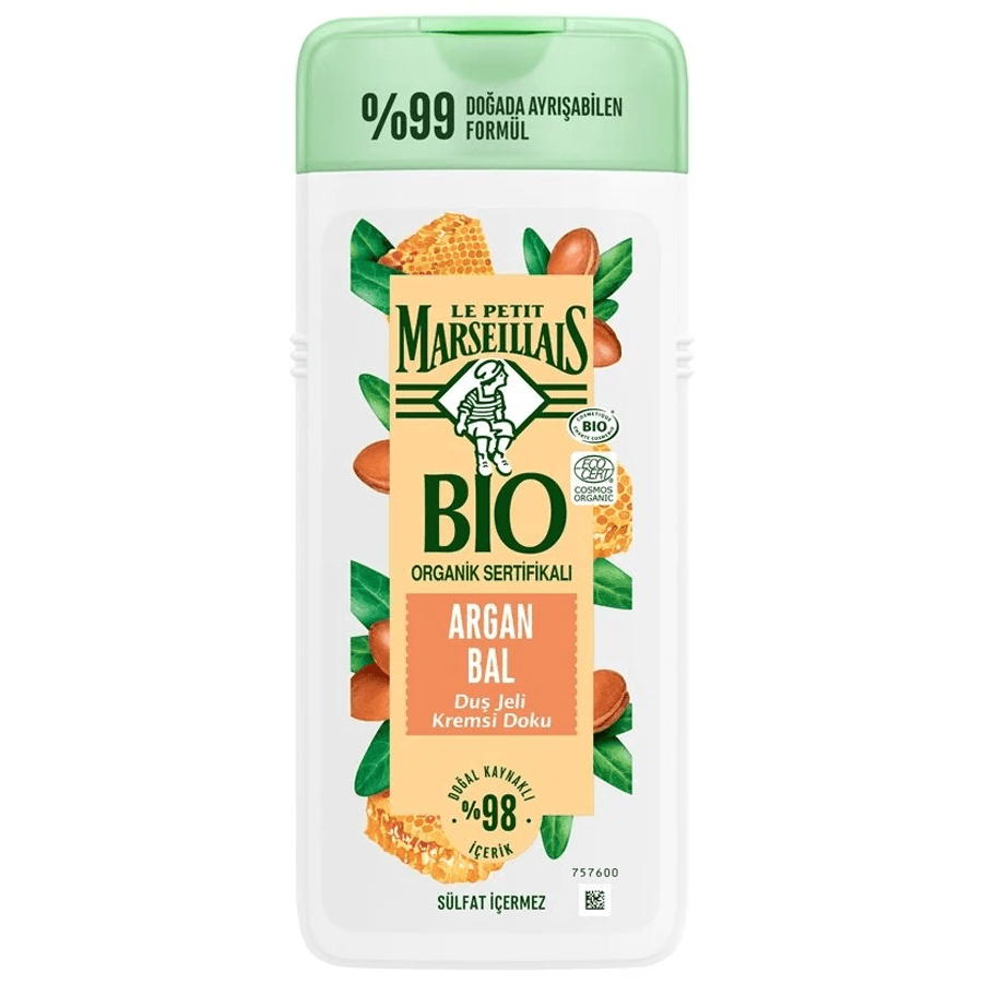 Le Petit Marseillais Bio Organik Sertifikalı Argan Balı Duş Jeli 400ml