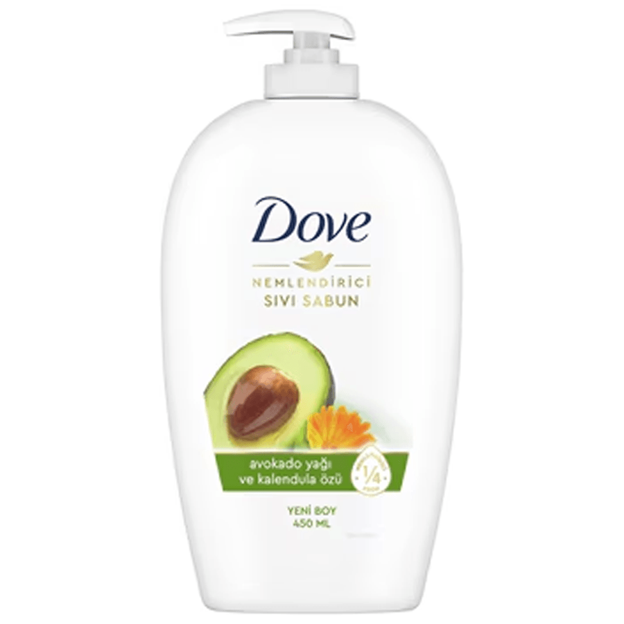 Dove Nemlendirici Sıvı Sabun Avokado Yağı Kalendula Özü 450ml