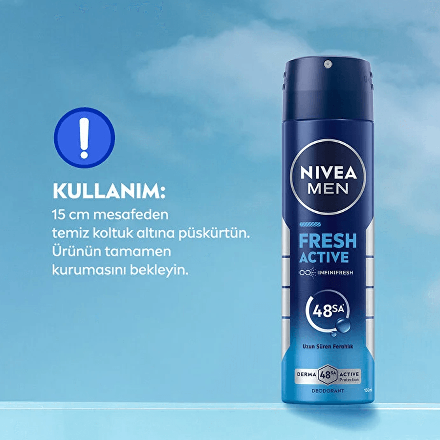 Nivea Men Fresh Active Deodorant 150ml