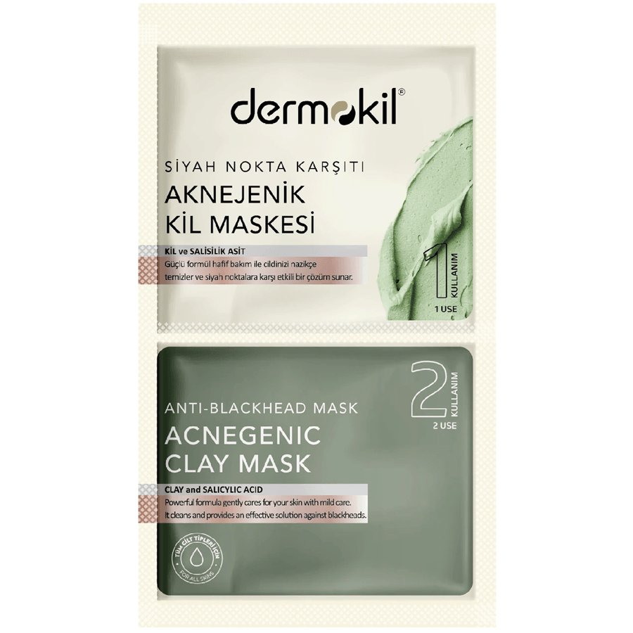 Dermokil Siyah Nokta Karşıtı Aknejenik Kil Maskesi 7.5ml