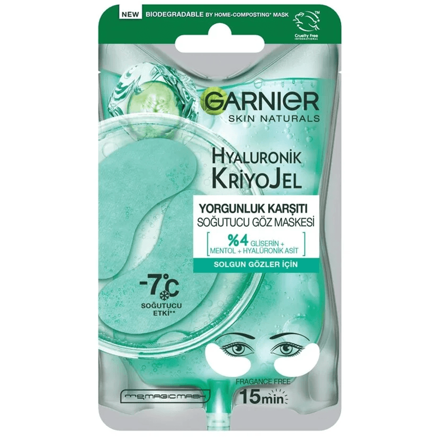 Garnier Hyaluronik KriyoJel Soğutucu Göz Maskesi 5gr-Yorgunlun Karşıtı