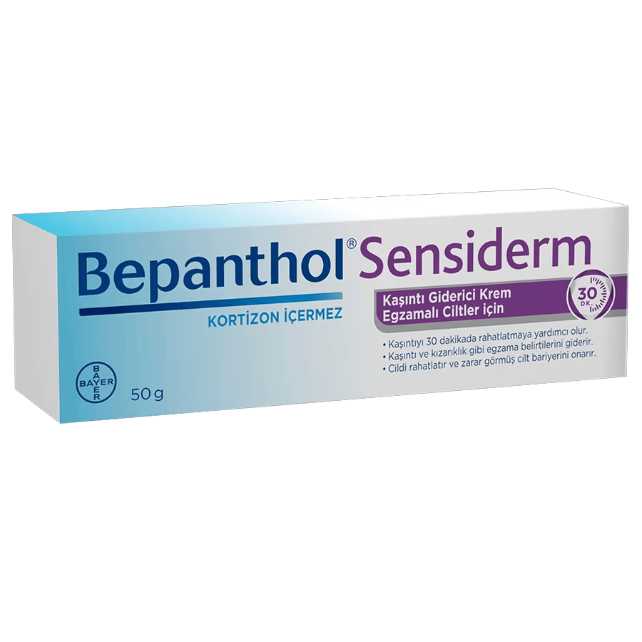 Bepanthol Sensiderm 50gr-Kaşıntı Karşıtı Bakım Kremi