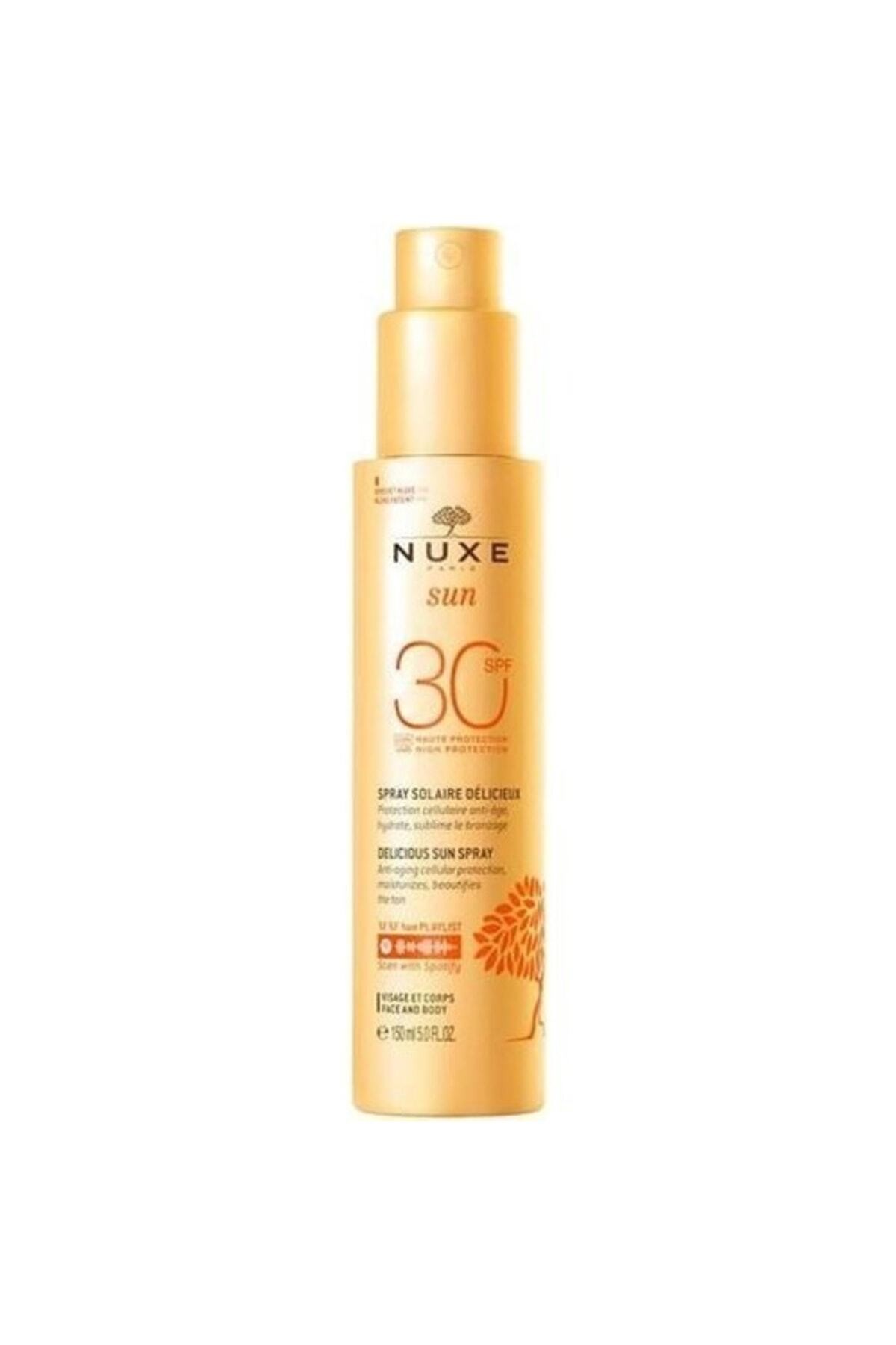 Nuxe Sun Spray Güneş Koruyucu Yüz Ve Vücut Sütü Spf30 150ml