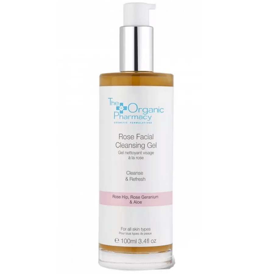The Organic Pharmacy Rose Facial Cleansing Gel 100ml-Yüz Temizleme Jeli