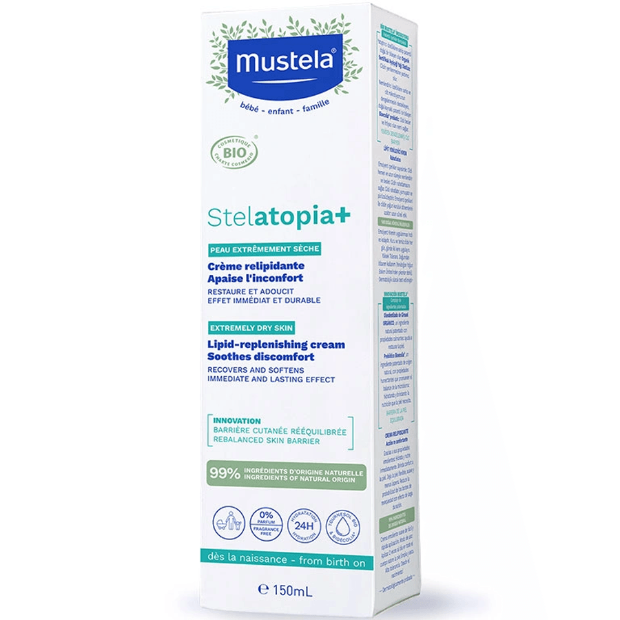 Mustela Stelatopia+ Lipid Replenishing Cream 150ml-Yenileyici Krem