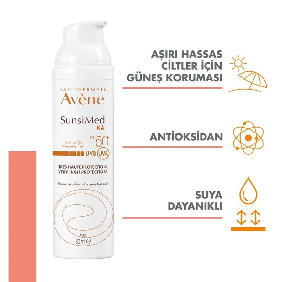 Avene SunsiMed KA 80ml-Güneş Koruyucu