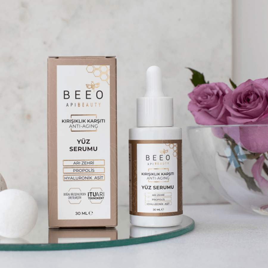 Beeo Api Beauty Arı Zehirli Propolisli Anti-Aging Yüz Bakım Serumu 30ml