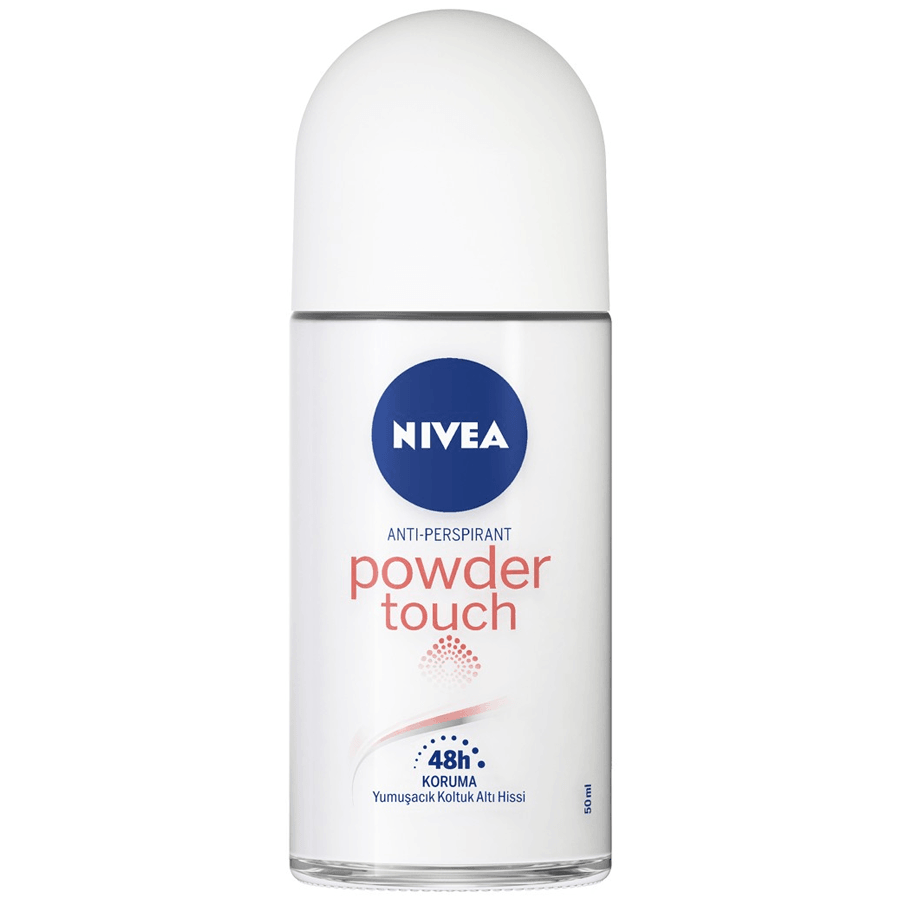 Nivea Powder Touch Roll-On 50ml-Kaolin Pudralı