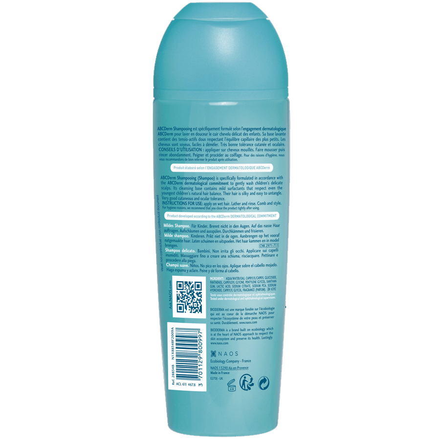 Bioderma ABCDerm Gentle Shampoo 200ml-Göz Yakmayan Şampuan