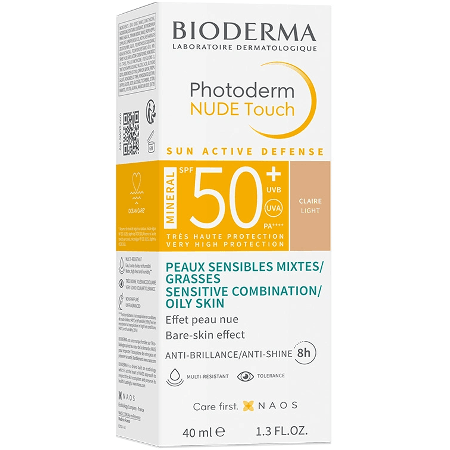 Bioderma Photoderm Nude Touch SPF50+ 40ml-Light