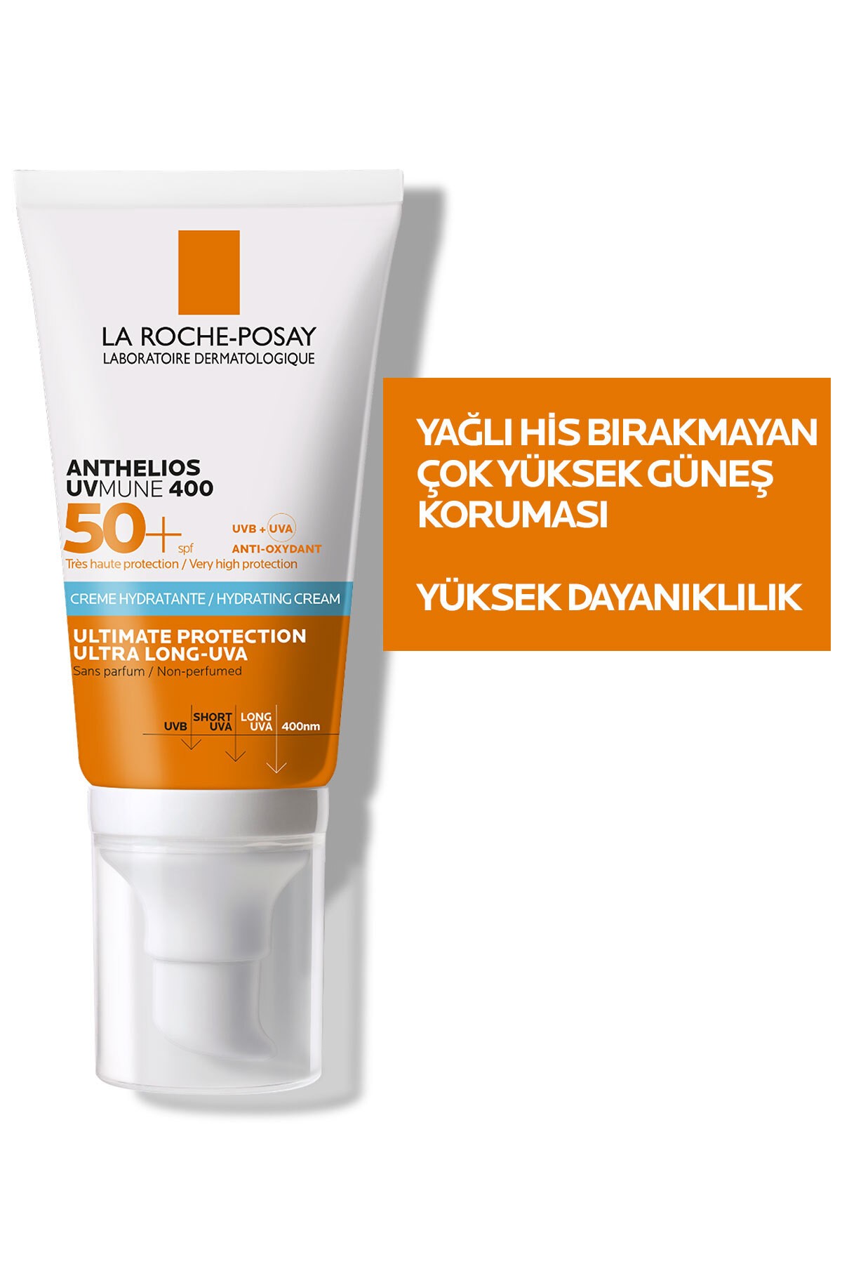 Anthelios Uvmune SPF+50 Hassas Ciltler İçin Yüksek Korumalı Yüz Güneş Kremi