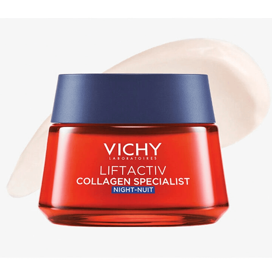 Vichy Liftactiv Collagen Specialist Night 50ml-Yaşlanma Karşıtı Bakım Kremi