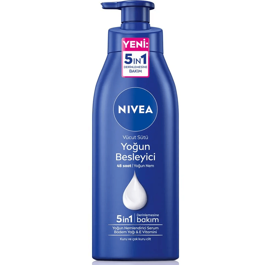 Nivea Yoğun Besleyici Vücut Sütü 400ml-Kuru ve Çok Kuru Cilt