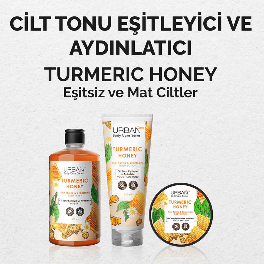 Urban Care Turmeric Honey Duş Jeli 500ml-Cilt Tonu Eşitleyici