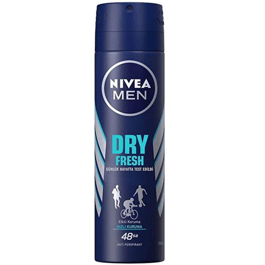 Nivea Dry Fresh Erkek Deodorant Sprey 150ml