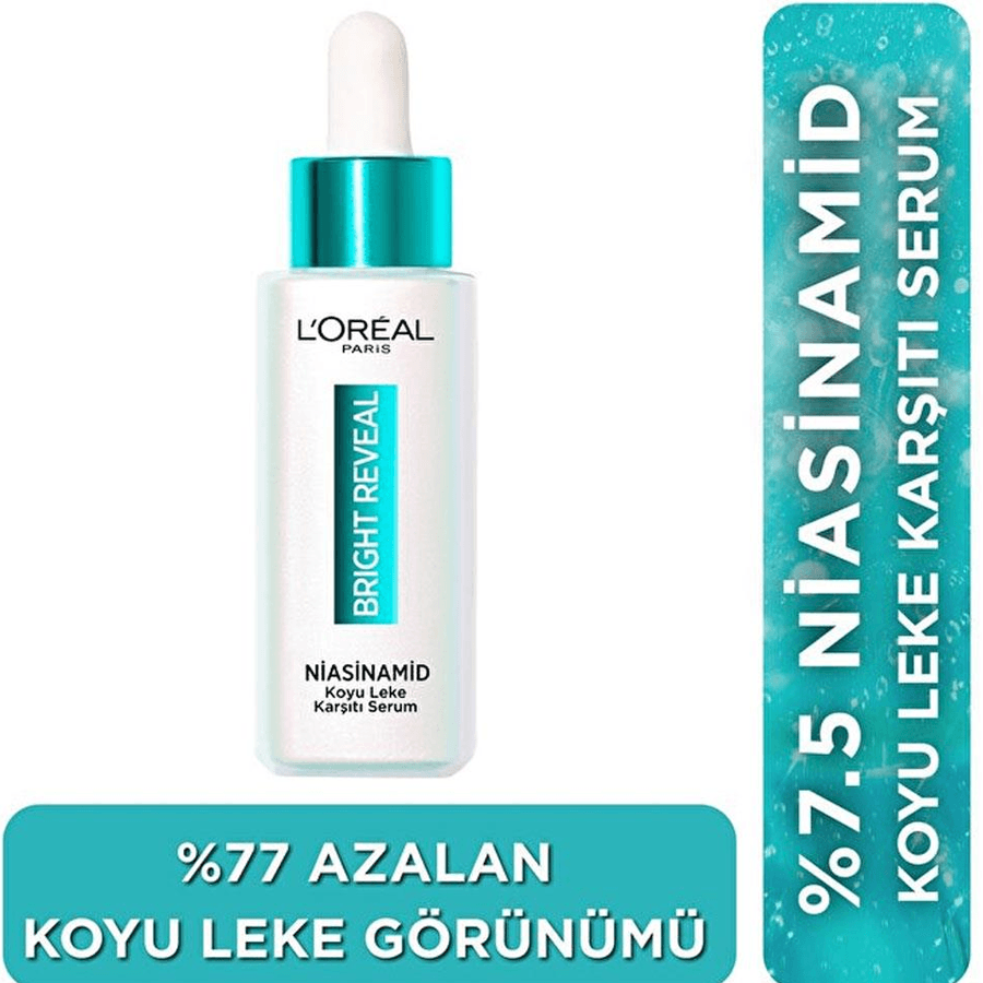 Loreal Paris Bright Reveal Niasinamid Koyu Leke Karşıtı Serum 30ml