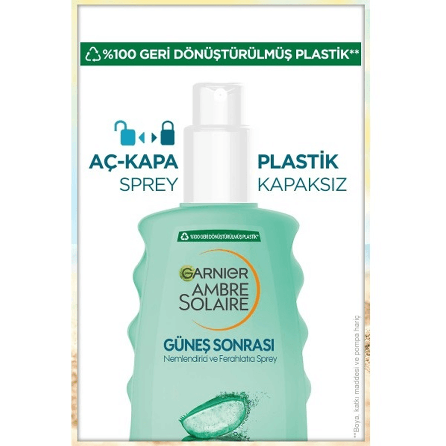 Garnier Ambre Solaire Güneş Sonrası Kaktüs Özlü Sprey 200ml