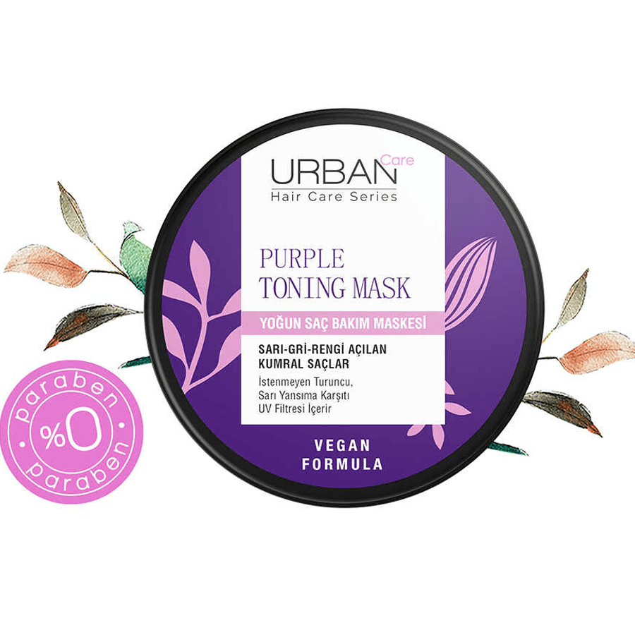 Urban Care Purple Toning Mask 230ml-Turunculaşma Karşıtı