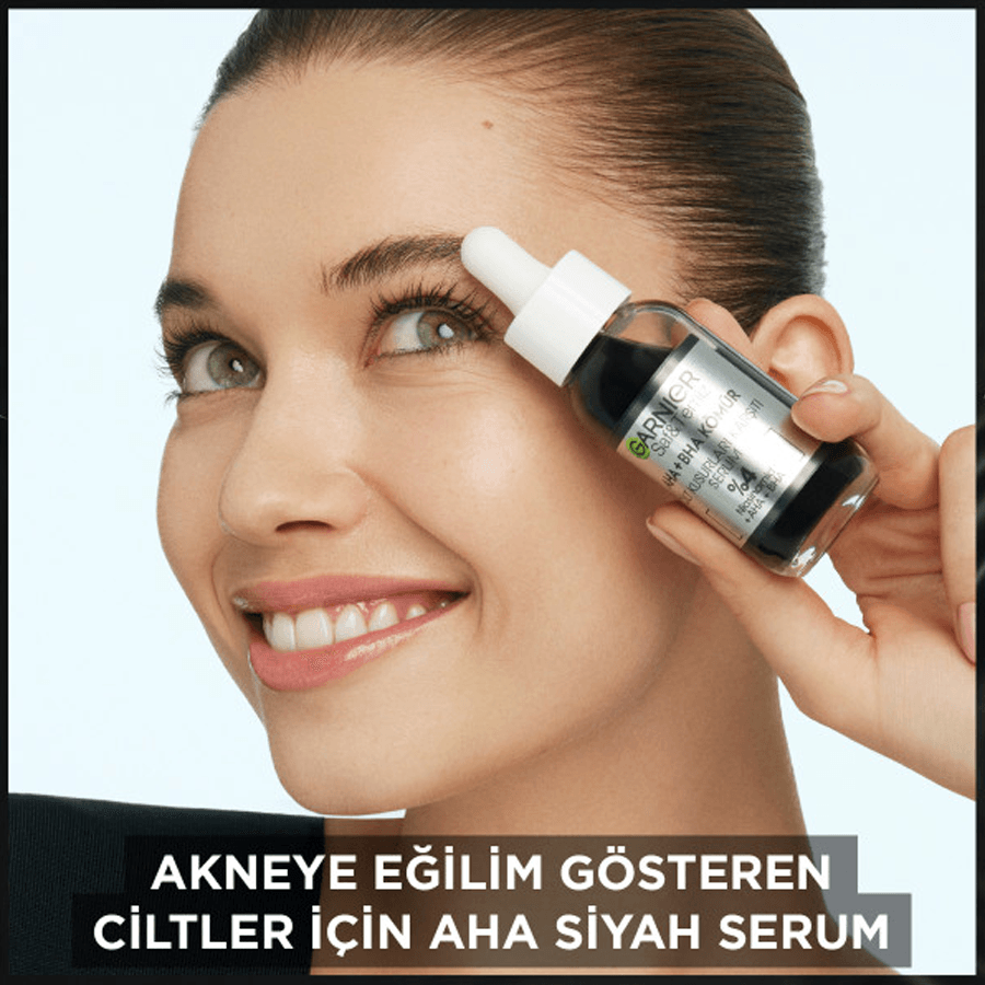 Garnier AHA+BHA Kömür Cilt Kusurları Karşıtı Serum 30ml