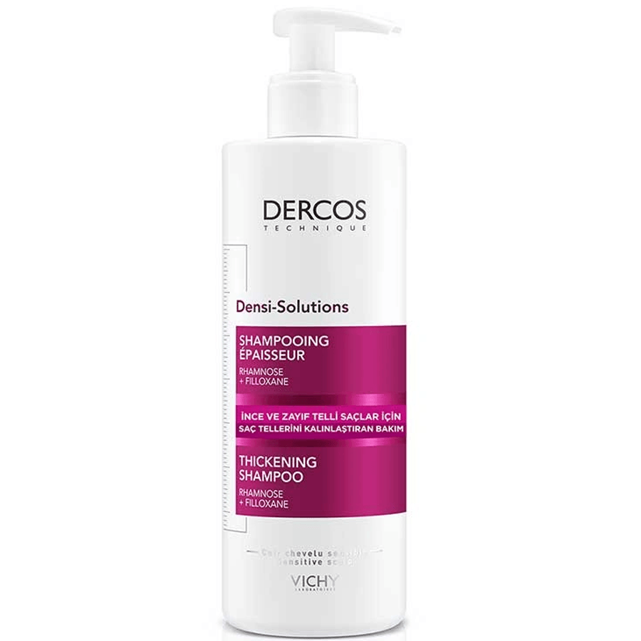 Vichy Dercos Densi-Solution İnce ve Zayıf Saç Şampuanı 400ml-Dolgunlaştırıcı Şampuan