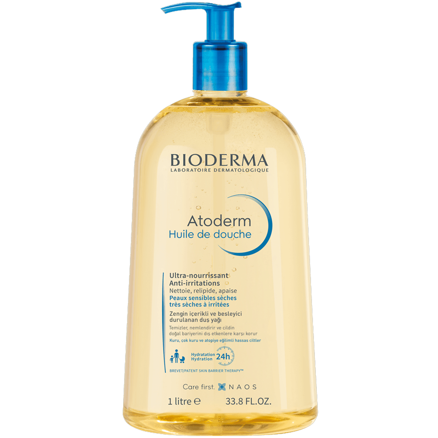 Bioderma Atoderm Shower Oil 1lt-Duş Yağı