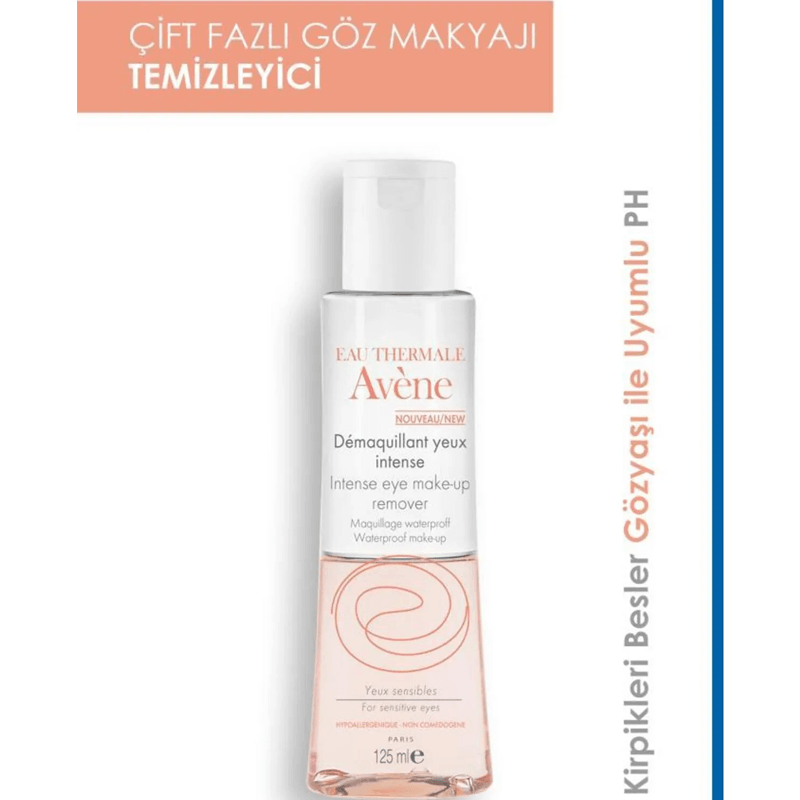 Avene Demaquillant Yeux İntense 125ml-Göz Makyaj Temizleyici