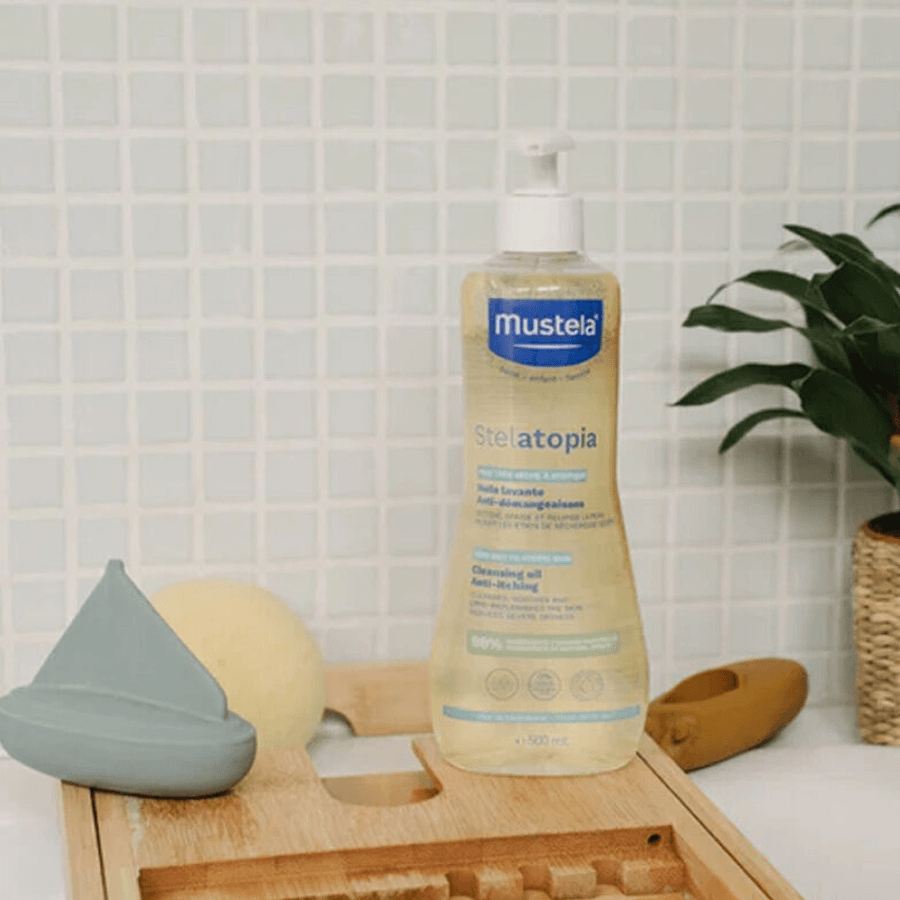 Mustela Stelatopia Cleansing Oil 500ml-Temizleyici Yağ