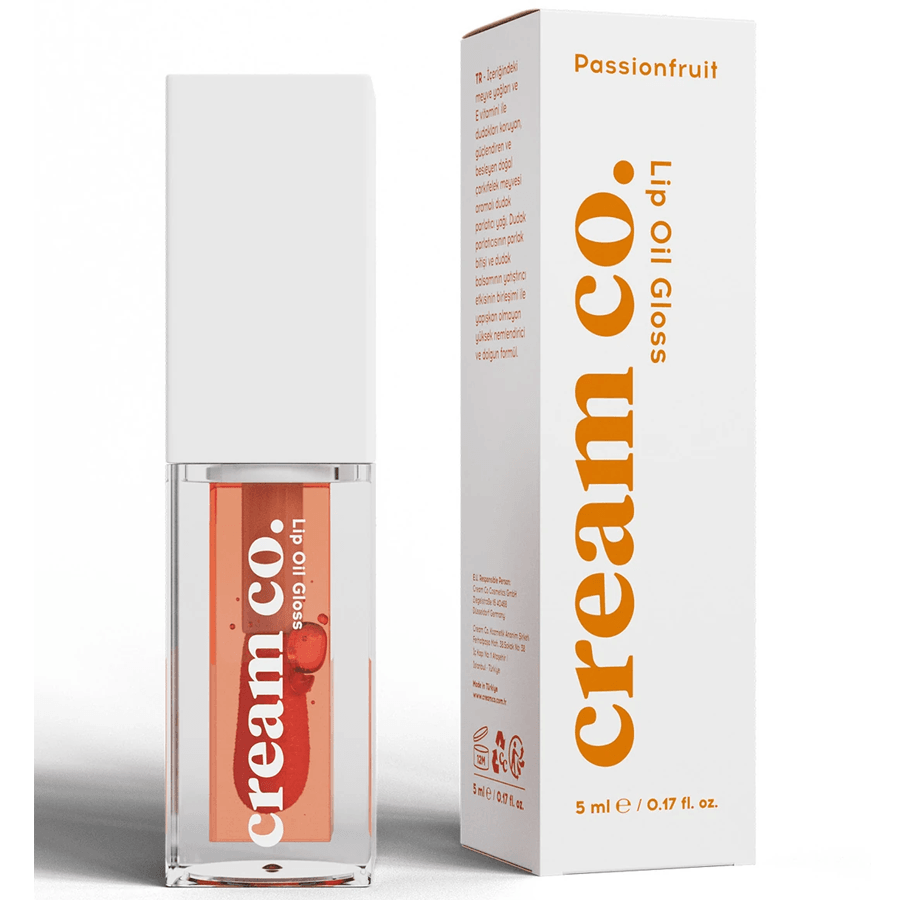 Cream Co. Lip Oil Gloss Passionfruit 5ml