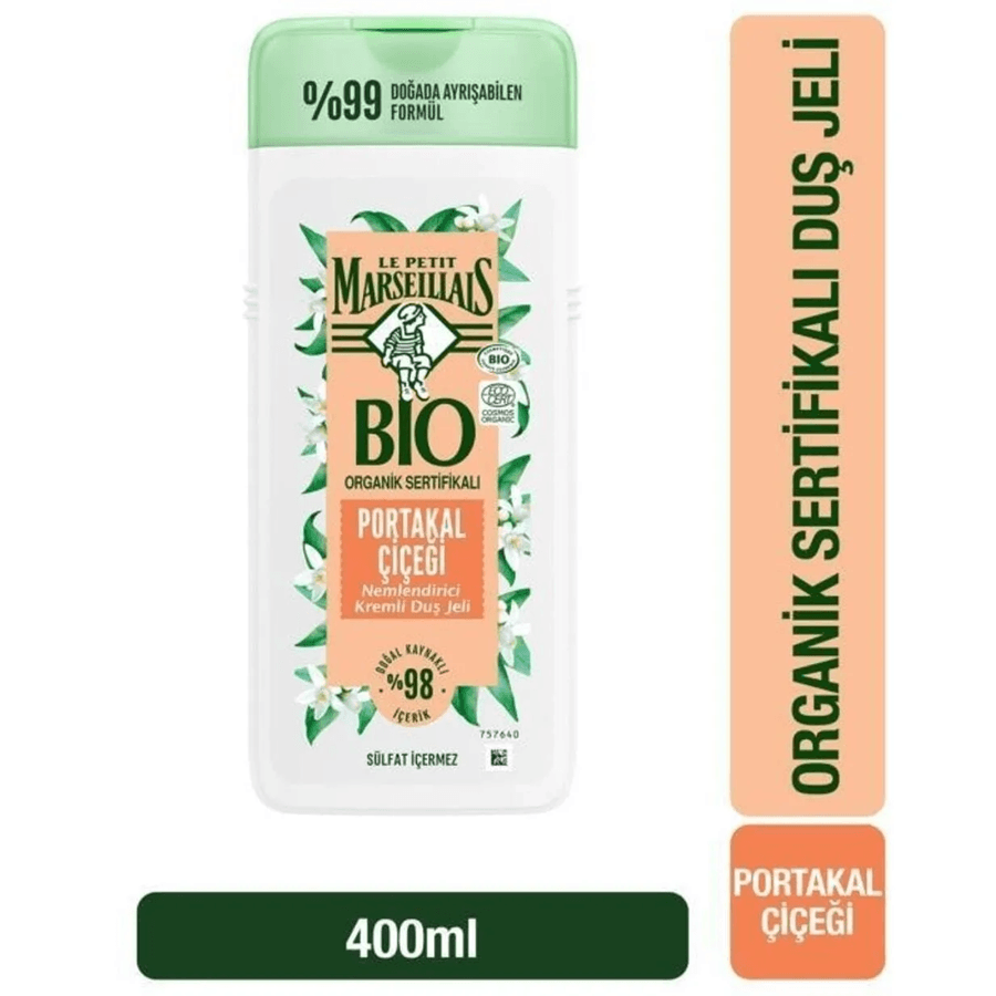 Le Petit Marseiliais Portakal Çiçeği Aromalı Duş Jeli 400ml