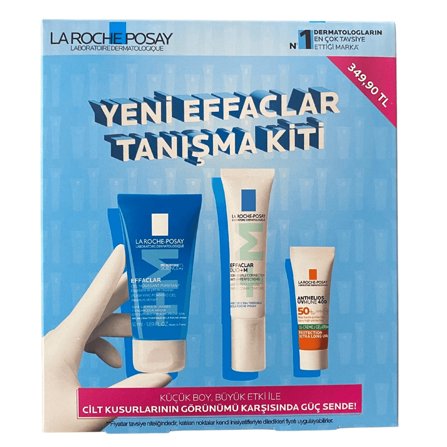 La Roche Effaclar Tanışma Kiti-Akneye Eğilimli Yağlı Ciltler