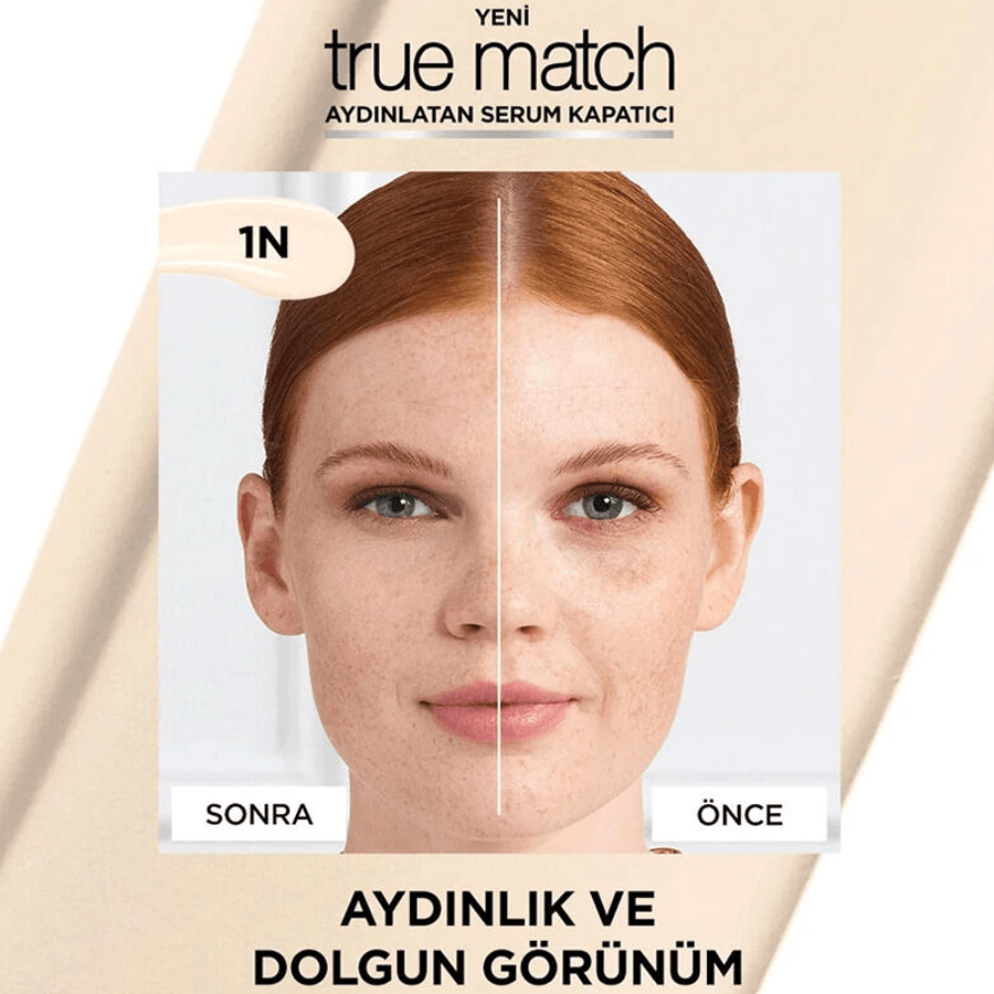 Loreal Paris True Match Radiant Serum Concealer 1N 11ml-Kapatıcı