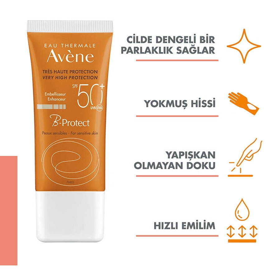 Avene Solaire B-Protect SPF 50 Güneş Kremi 30ml