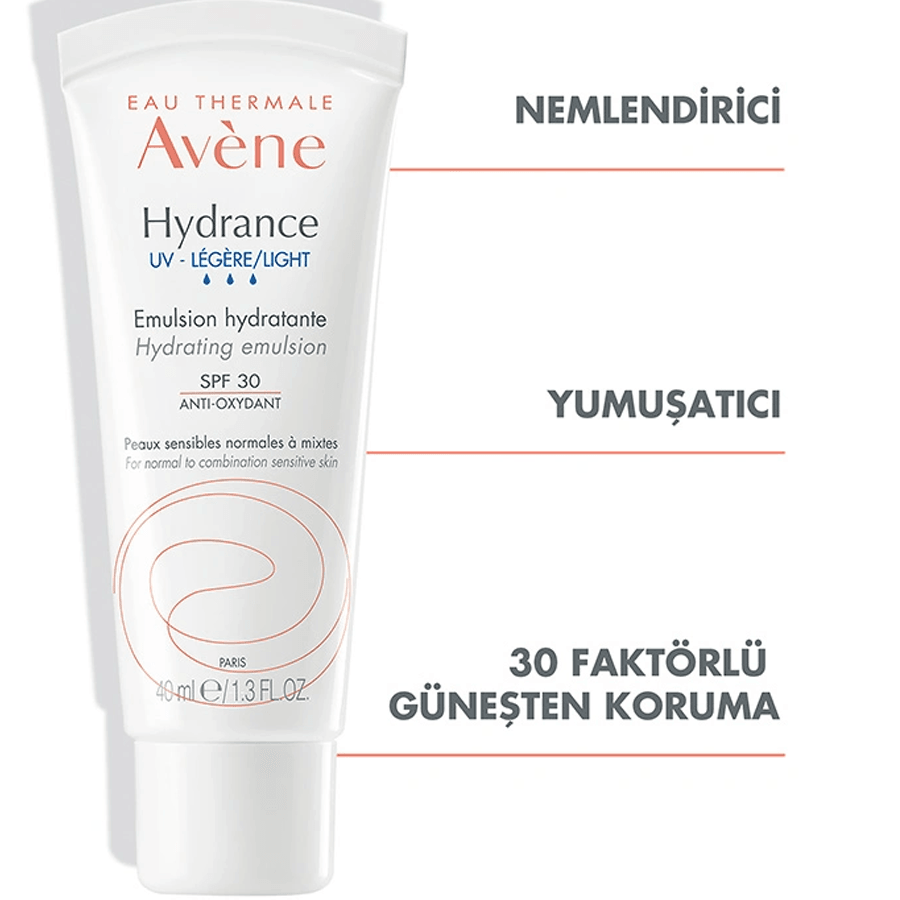 Avene Hydrance UV-Light Emulsion Spf50+40ml-Nemlendirici Emülsiyon