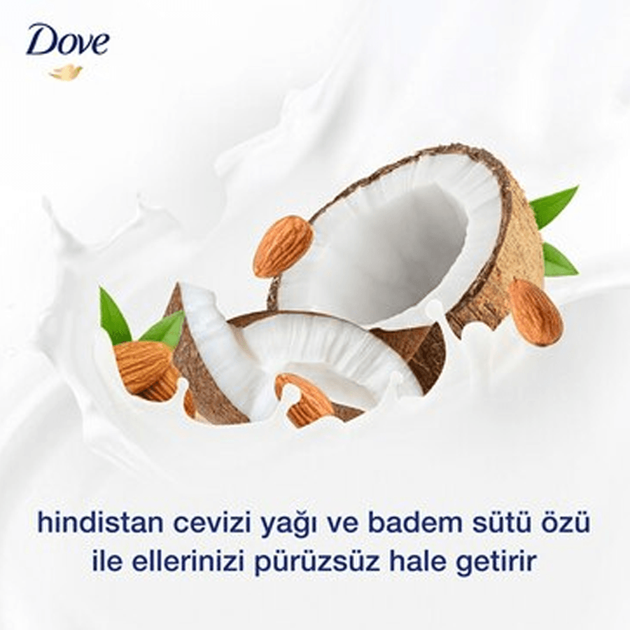 Dove Nemlendirici Sıvı Sabun HindistanCevizi Yağı Badem Sütü 450ml