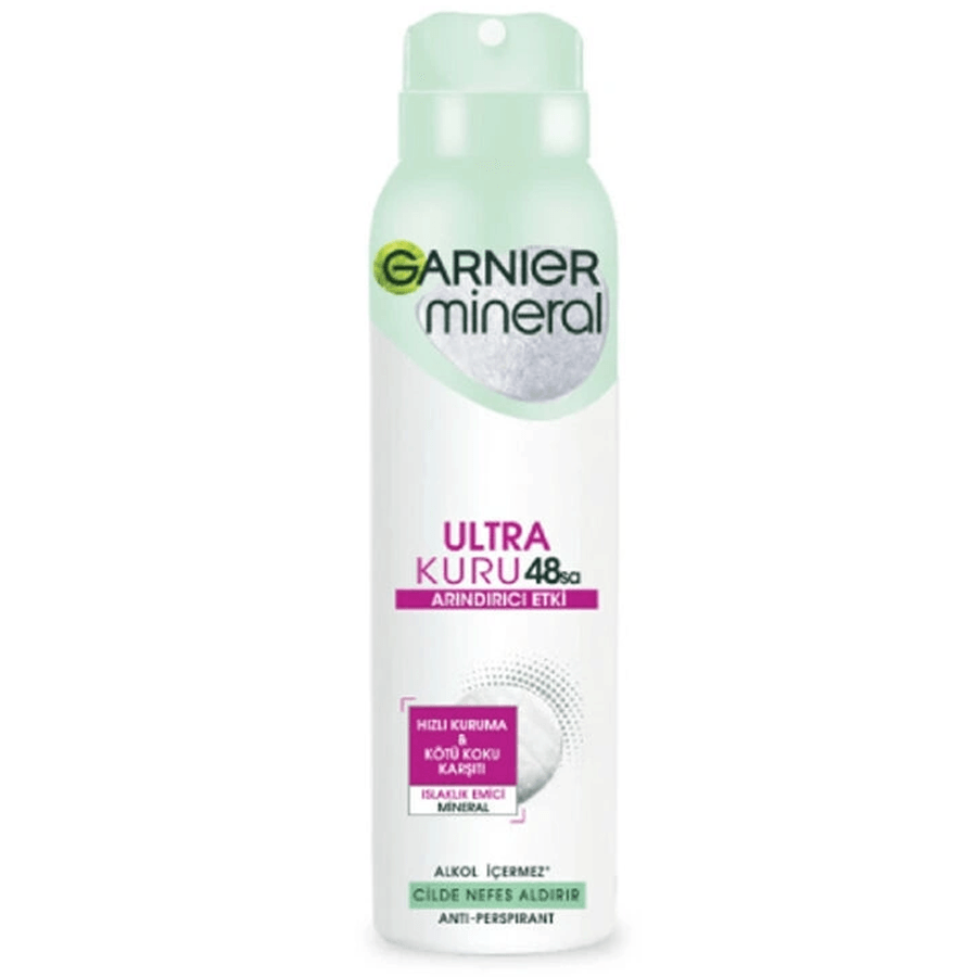 Garnier Ultra Kuru Deodorant Sprey 150ml-48 Saat Koruma