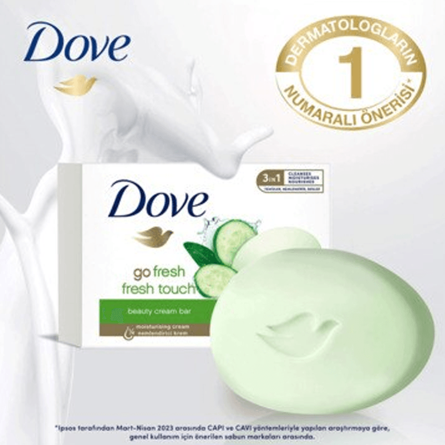 Dove Go Fresh Touch Cream Bar 90gr-Temizleyici Sabun