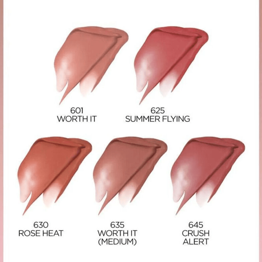 Loreal Paris  Infaillible Matte Resistance Liquid Lipstick Likit Mat 635 Worth It Medium