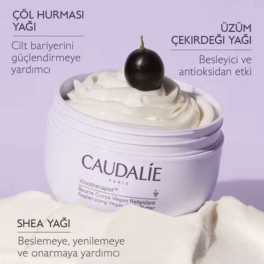 Caudalie Vinotherapist Vegan Body 250ml-Yenileyici Vücut Balmı