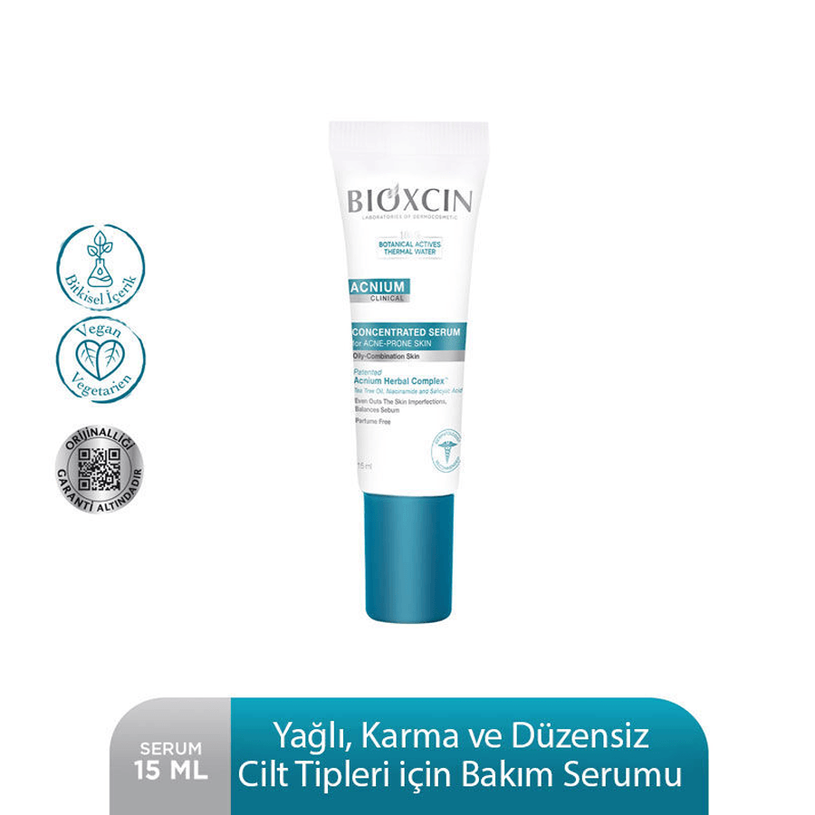 Bioxcin Acnium Serum 15ml - Konsantre Bakım Serumu