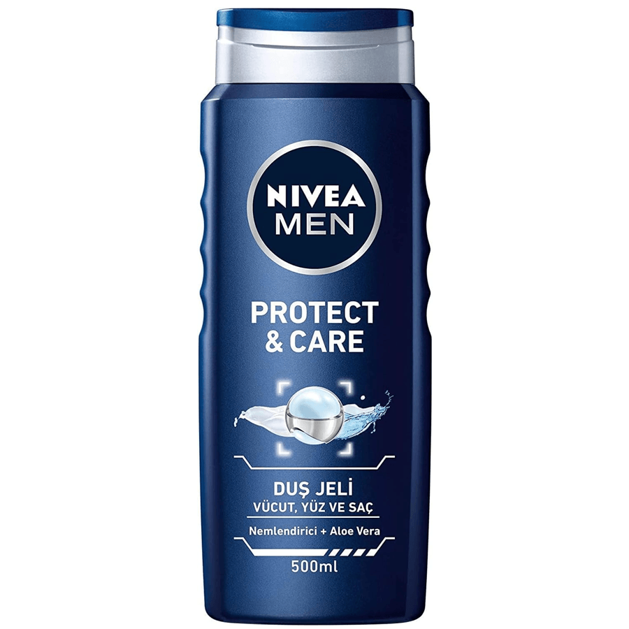 Nivea Men Protect&Care Duş Jeli 500ml-Vücut,Saç ve Yüz