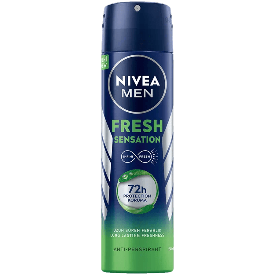 Nivea Men Fresh Sensation Sprey 150ml-Erkek