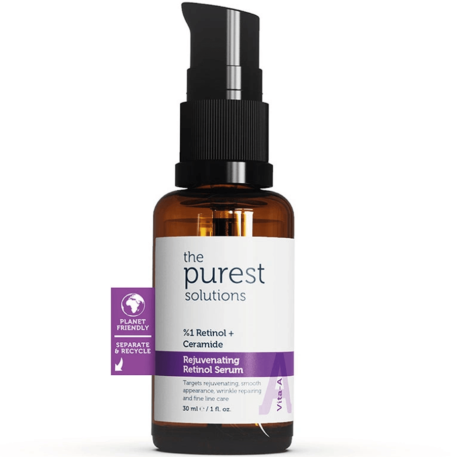 The Purest Solutions %1 Retinol + Ceramide Rejuvenating Retinol Serum 30ml-Kırışıklık Serumu