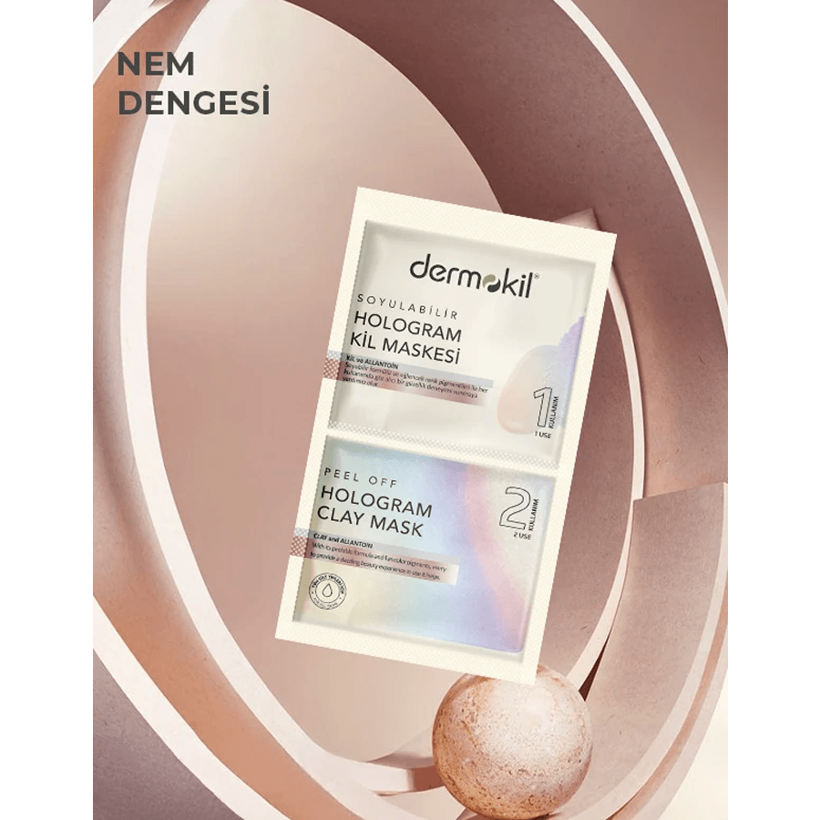 Dermokil Soyulabilir Hologram Kil Maskesi 7.5ml