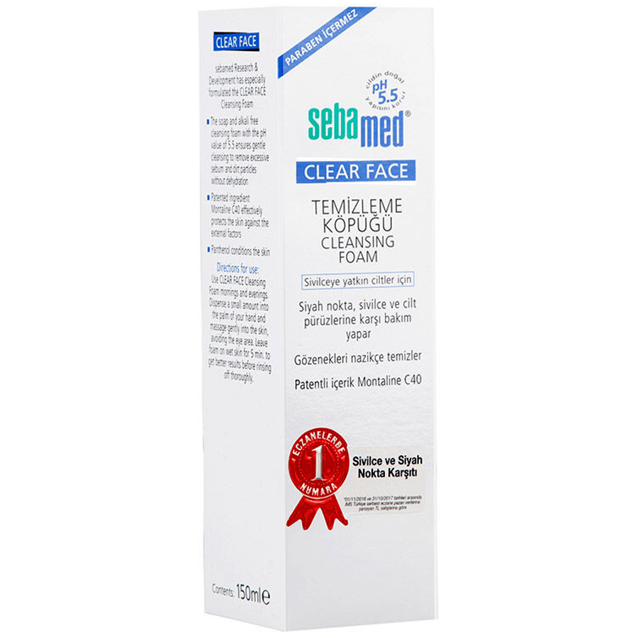 Sebamed Clear Face Temizleme Köpüğü 150ml