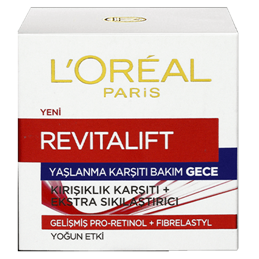 Loreal Paris Revitalift Yaşlanma Karşıtı Gece Bakım Kremi 50ml