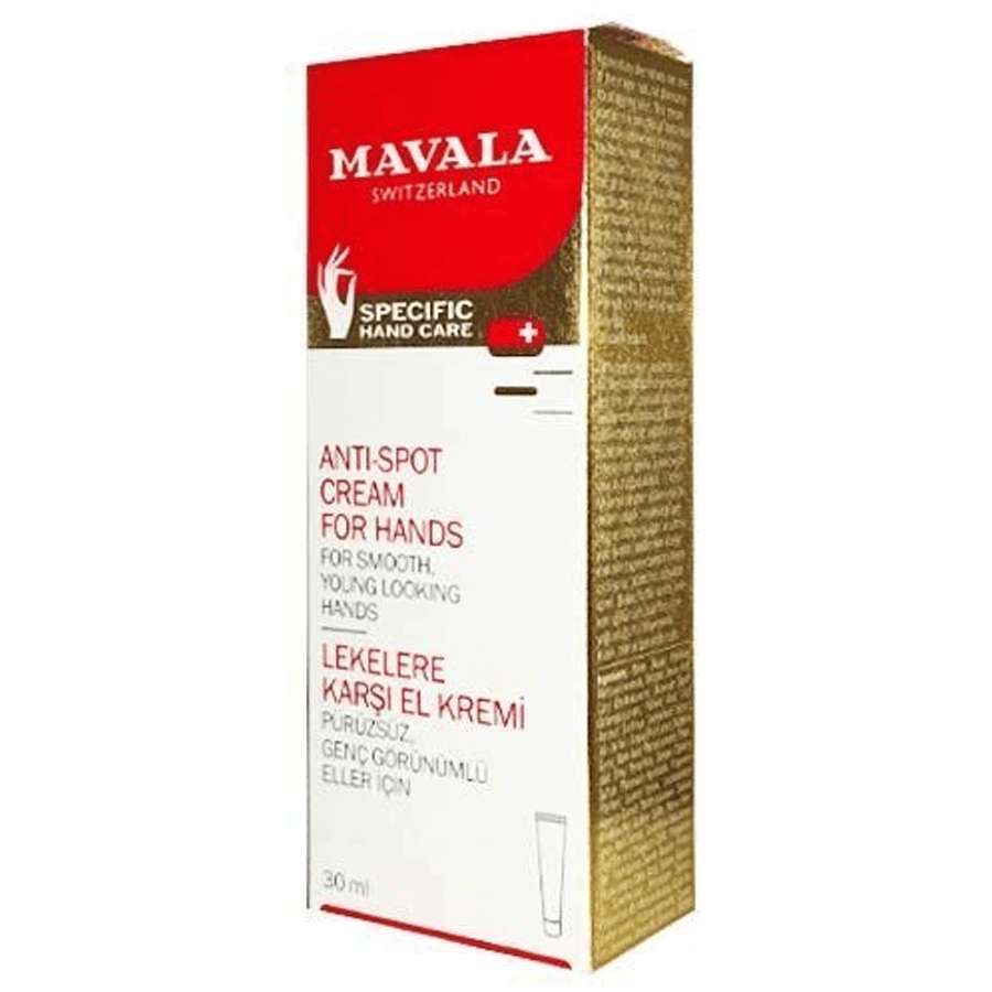 Mavala Lekelere Karşı El Kremi 30ml-Genç Görünen Eller