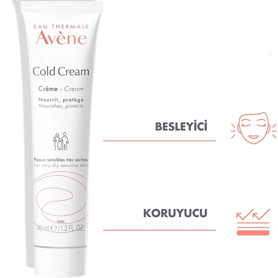 Avene Cold Cream 40ml-Kuru Ciltler İçin Nemlendirici