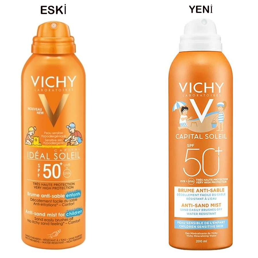 Vichy Capital Soleil Anti-Sand Mist For Kids 200ml-Çocuk Güneş Koruyucu